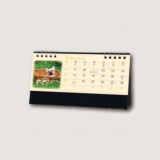 ★新発売★ コンパクトな卓上カレンダー