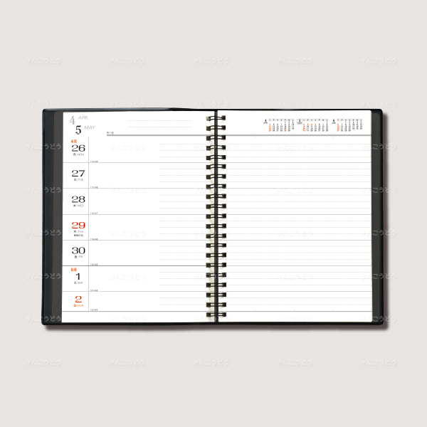 B6・1週間・リング