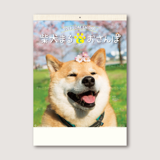 柴犬まるとおさんぽカレンダー