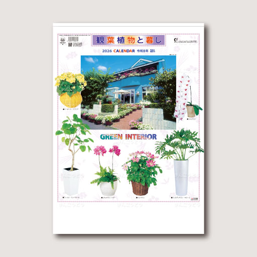 観葉植物と暮し